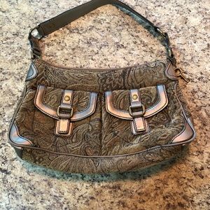 Fossil Tapestry Handbag